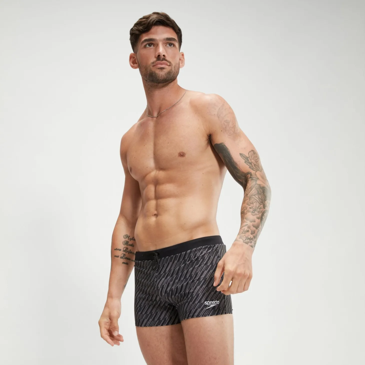 Boxer de bain Homme Valmilton Noir/gris