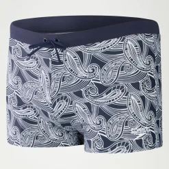 Boxer de bain homme Valmilton Bleu Marine/Blanc
