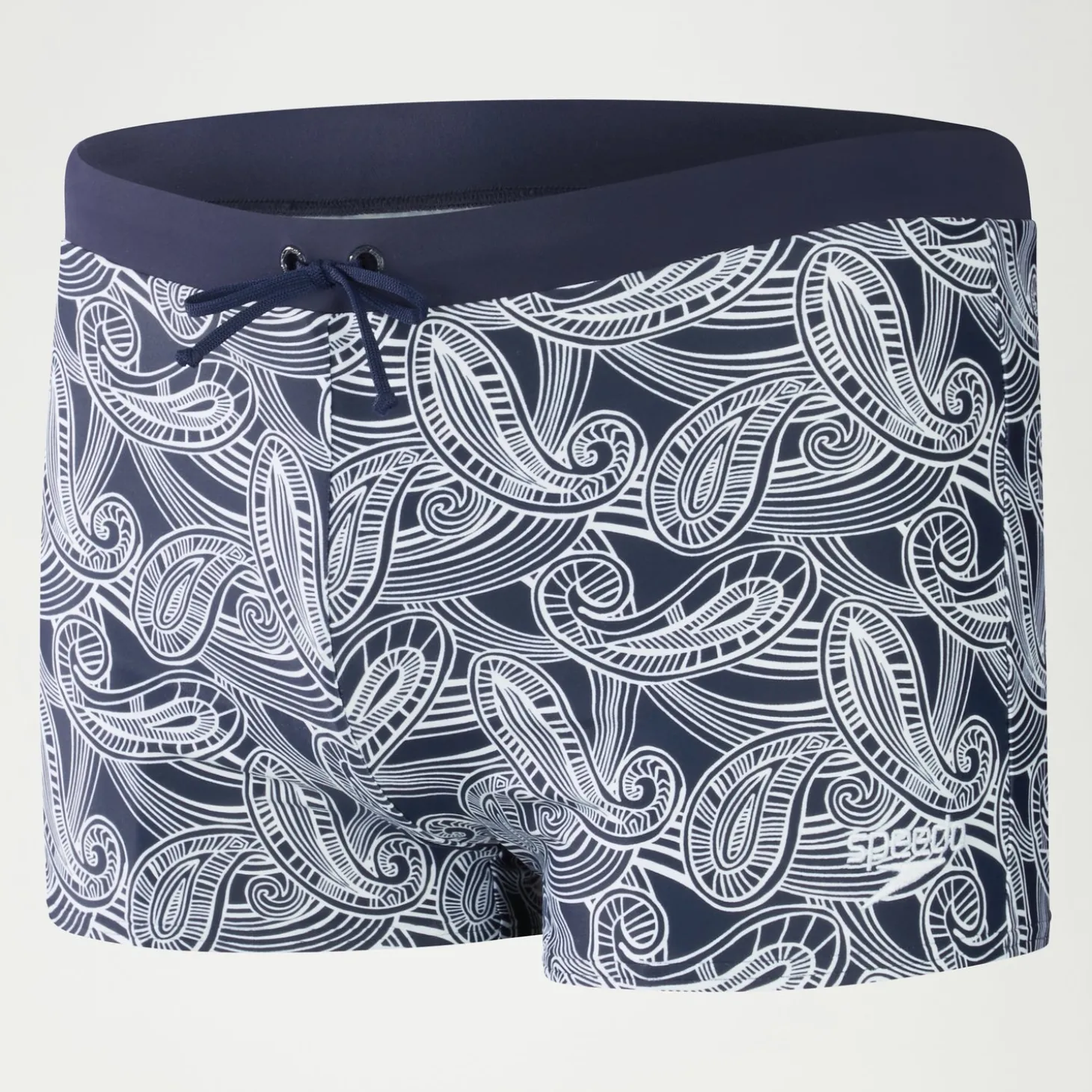 Boxer de bain homme Valmilton Bleu Marine/Blanc