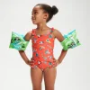 Brassards Bébé Learn to Swim Chima le pingouin africain vert