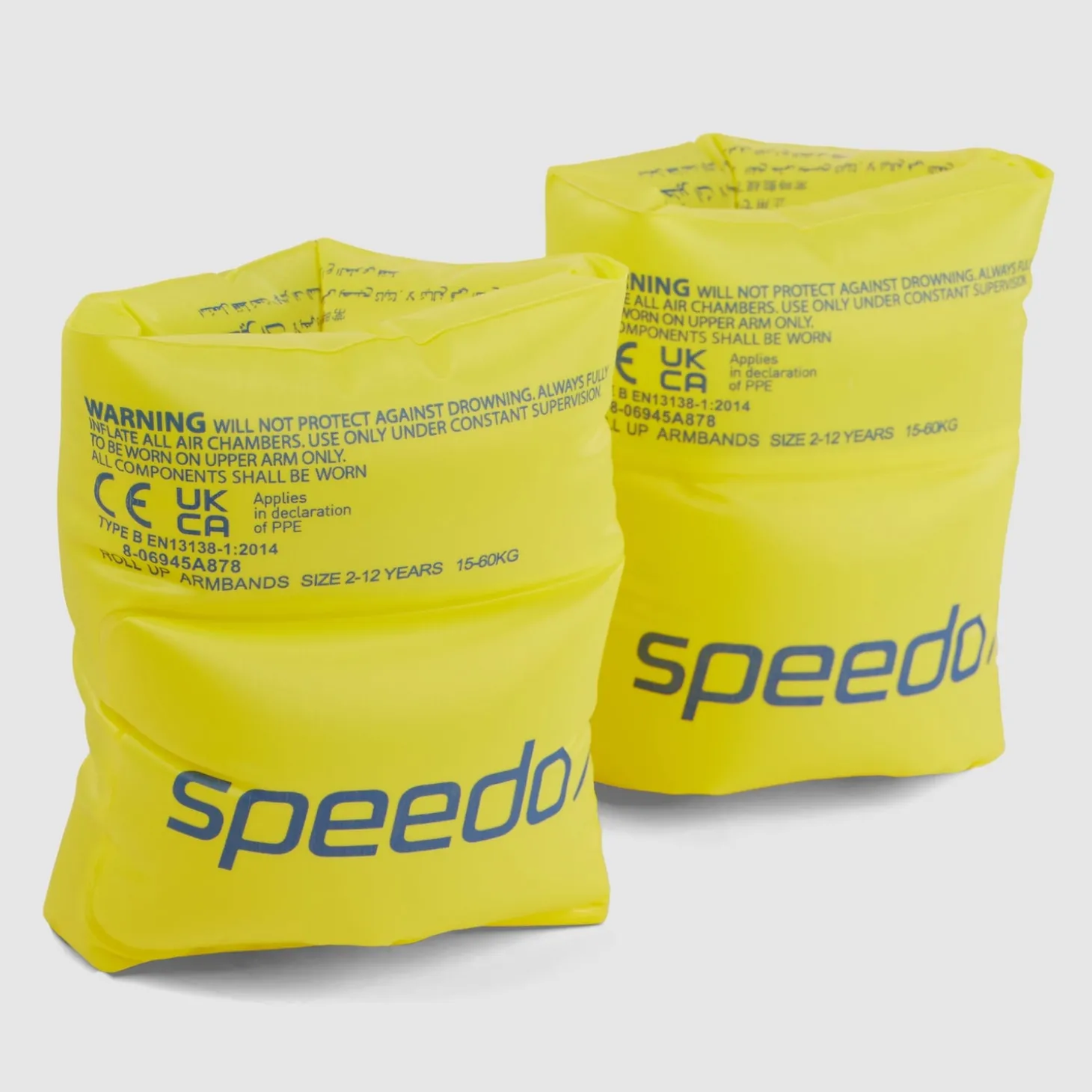Brassards Roll Up enfant Jaune