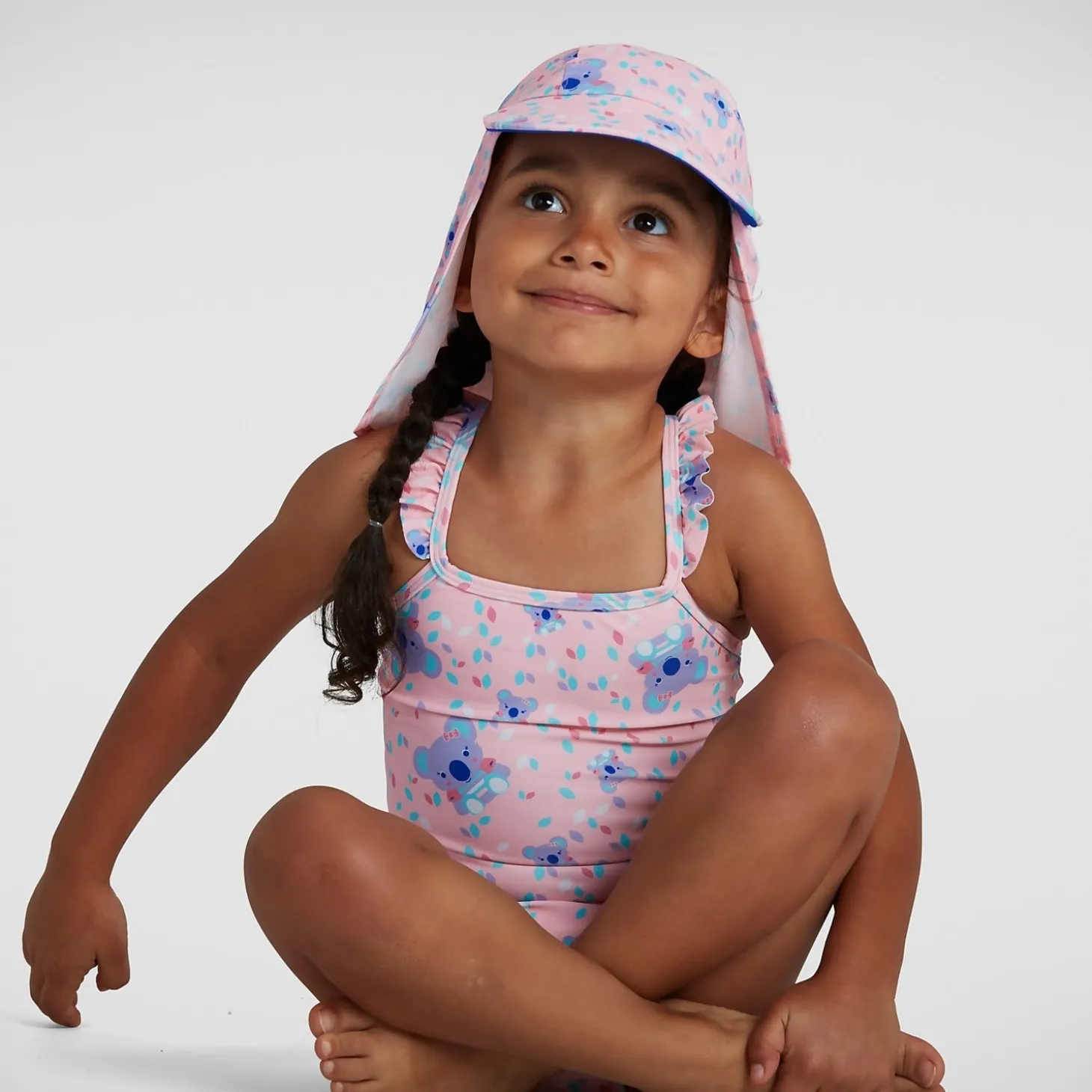 Chapeau de protection solaire Bébé fille Koko Koala