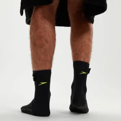 Chaussettes de natation pour adultes Noir/Jaune