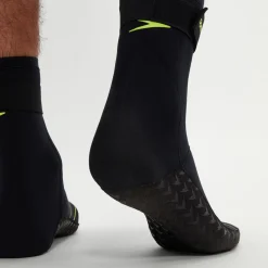 Chaussettes de natation pour adultes Noir/Jaune