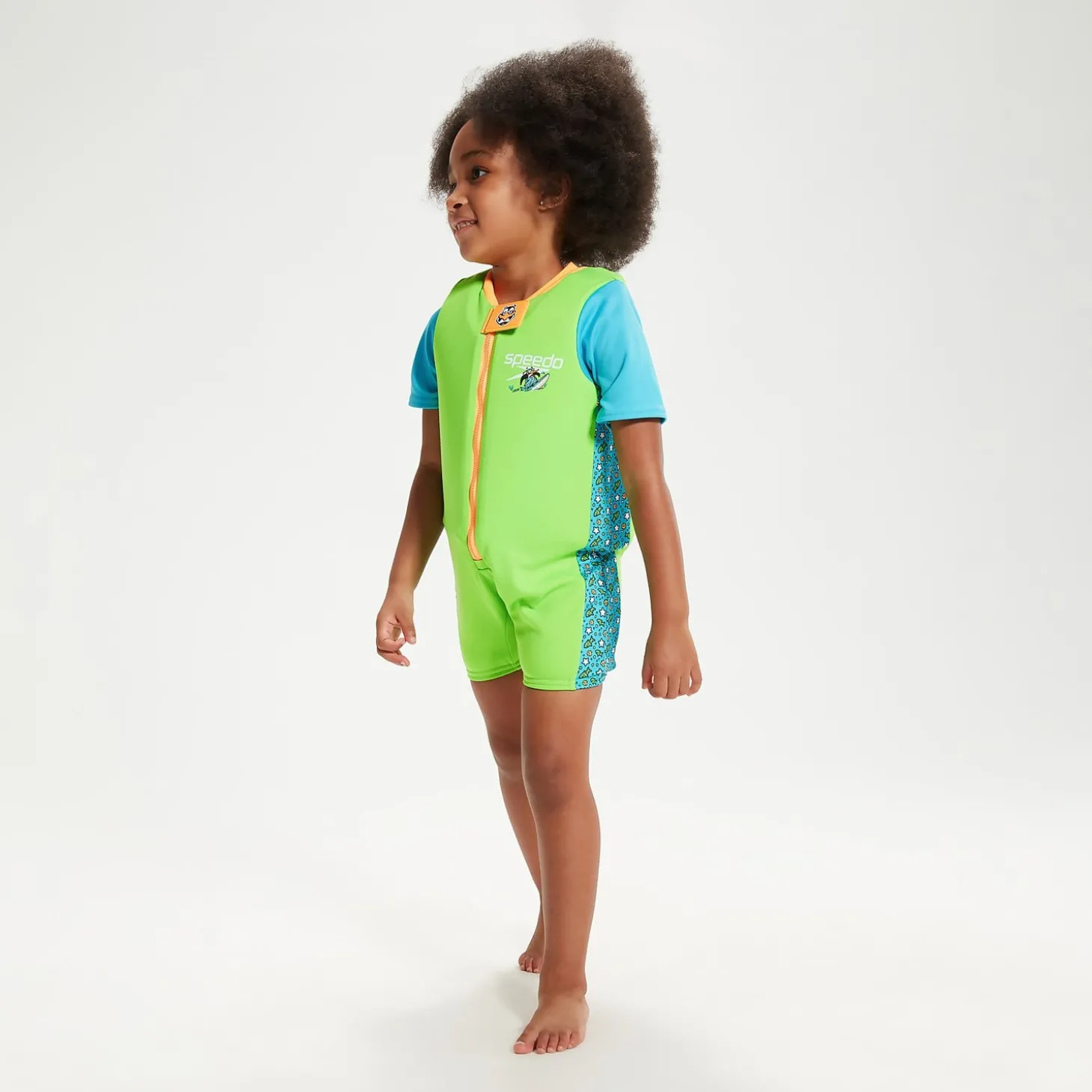 Combinaison de flottaison Bébé Learn to Swim Chima le pingouin africain vert