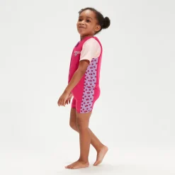 Combinaison de flottaison Bébé Learn to Swim Aria la loutre de mer rose