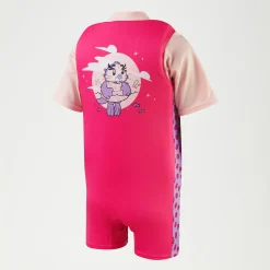 Combinaison de flottaison Bébé Learn to Swim Aria la loutre de mer rose