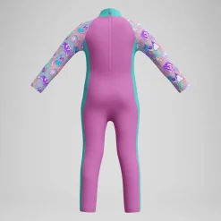 Combinaison de protection solaire Bébé Learn to Swim All-in-One rose