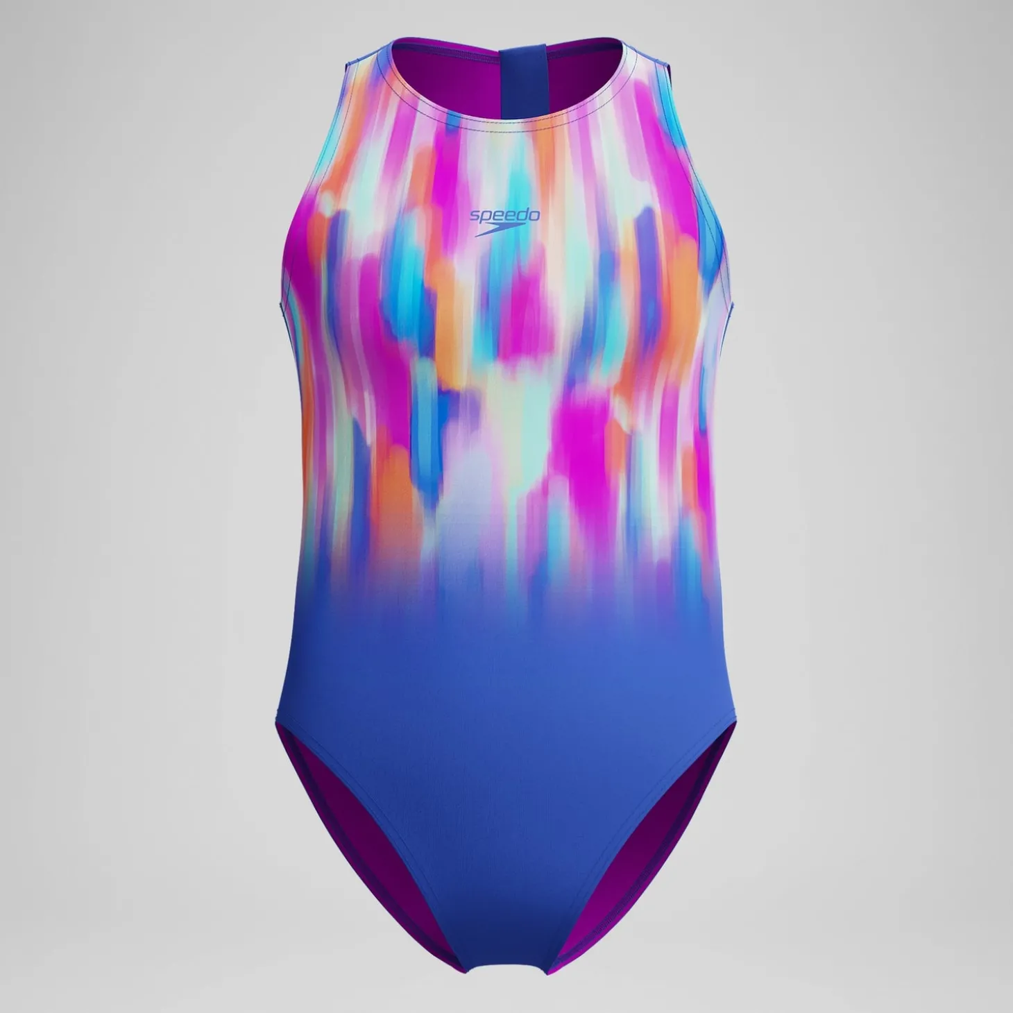 Combinaison Fille Hydrasuit imprimée bleu/rose