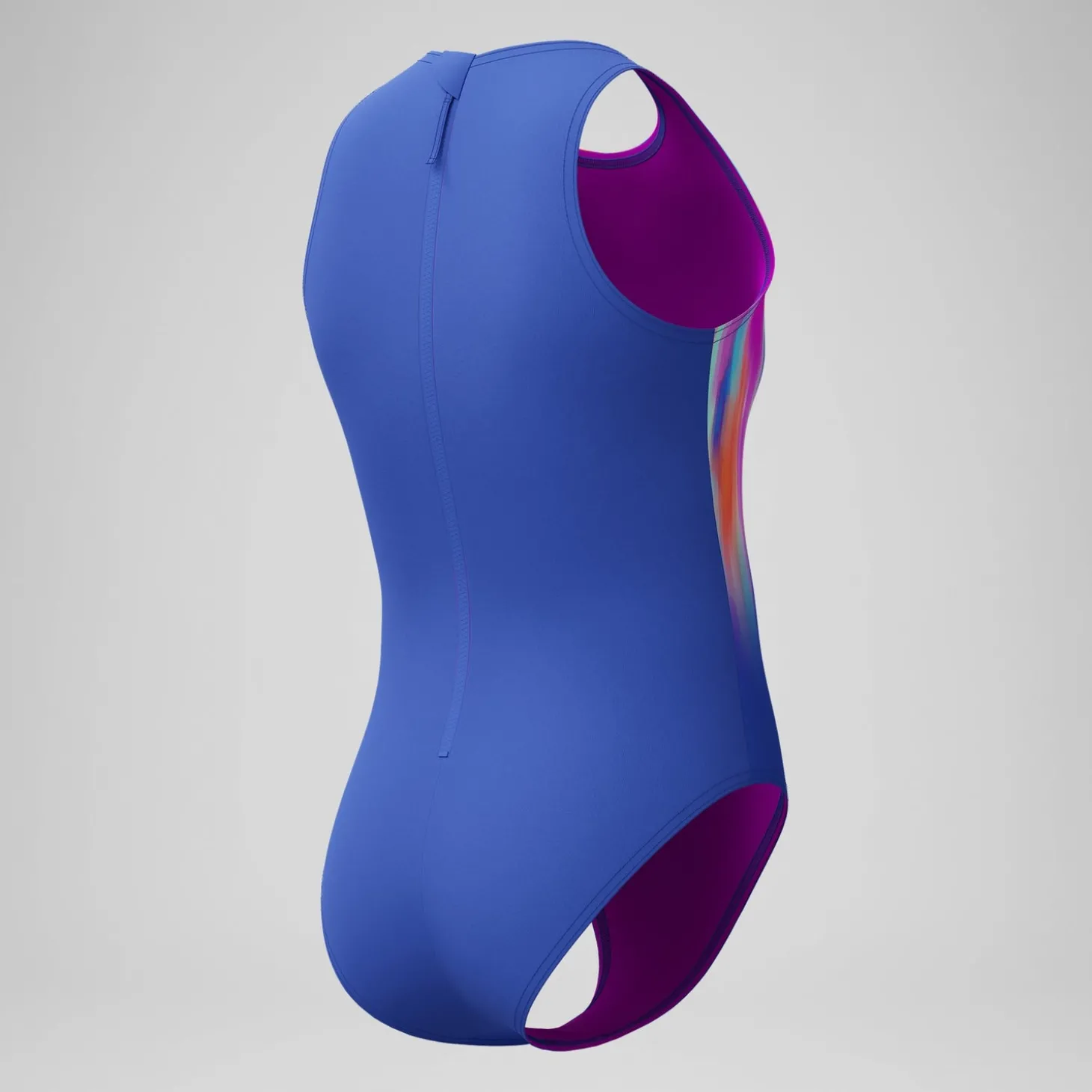 Combinaison Fille Hydrasuit imprimée bleu/rose