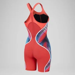 Combinaison partielle à dos fermé - Fastskin LZR Pure Intent 2.0 pour Femmes Bleu/Rouge