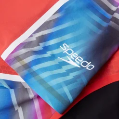 Combinaison partielle à dos ouvert - Fastskin LZR Pure Intent 2.0 pour Femmes Bleu/Rouge