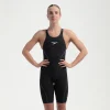 Combinaison partielle dos ouvert Femme Fastskin LZR Pure Intent 2.0 Noir/Irisé