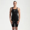 Combinaison partielle dos fermé Femme Fastskin LZR Pure Intent 2.0 Noir/Irisé