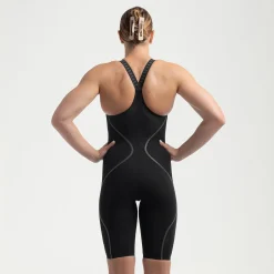 Combinaison partielle dos fermé Femme Fastskin LZR Pure Intent 2.0 Noir/Irisé
