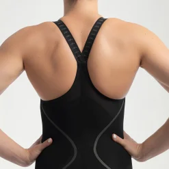 Combinaison partielle dos fermé Femme Fastskin LZR Pure Intent 2.0 Noir/Irisé