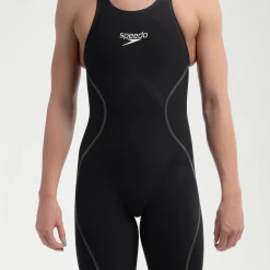 Combinaison partielle dos ouvert Femme Fastskin LZR Pure Intent 2.0 Noir/Irisé