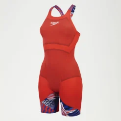 Combinaison partielle Femme Fastskin LZR Ignite Rouge/Bleu/Blanc