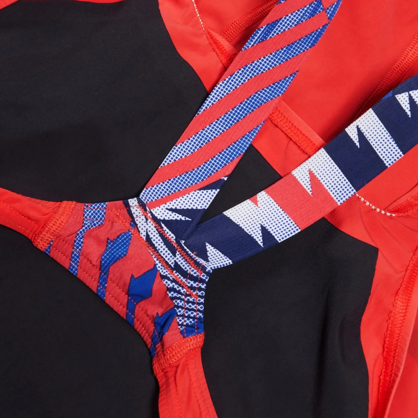 Combinaison partielle Femme Fastskin LZR Ignite Rouge/Bleu/Blanc