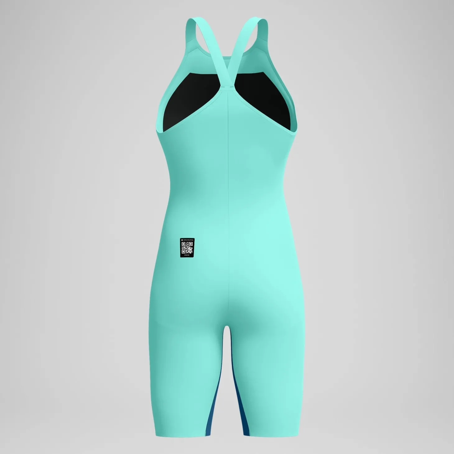 Combinaison partielle Femme LZR Pure Valor dos fermé 2.0 turquoise