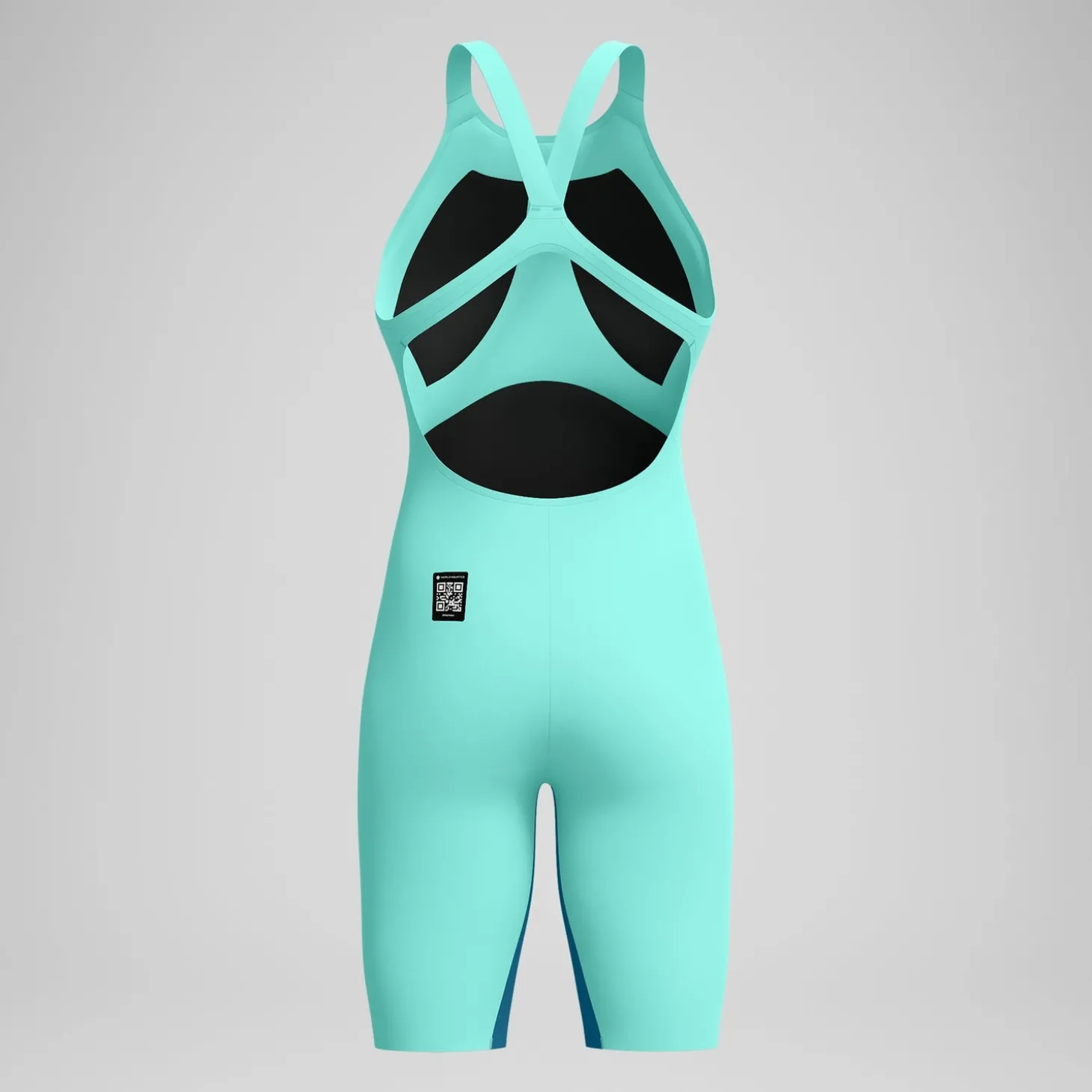Combinaison partielle Femme LZR Pure Valor dos ouvert 2.0 turquoise