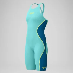 Combinaison partielle Femme LZR Pure Intent dos fermé 2.0 turquoise