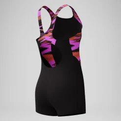Combishort Fille HyperBoom Splice noir/rose