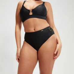 Culotte taille haute Femme effet galbant noir