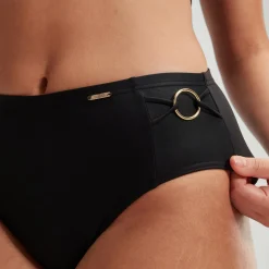 Culotte taille haute Femme effet galbant noir
