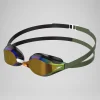 Fastskin Speedsocket 2 Mirror lunettes Noir/Vert campagne/Fumée grise