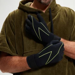 Gants de plongée pour adultes Noir/Jaune