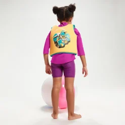 Gilet de flottaison Bébé Learn to Swim Aanadi le bébé tigre du Bengale orange