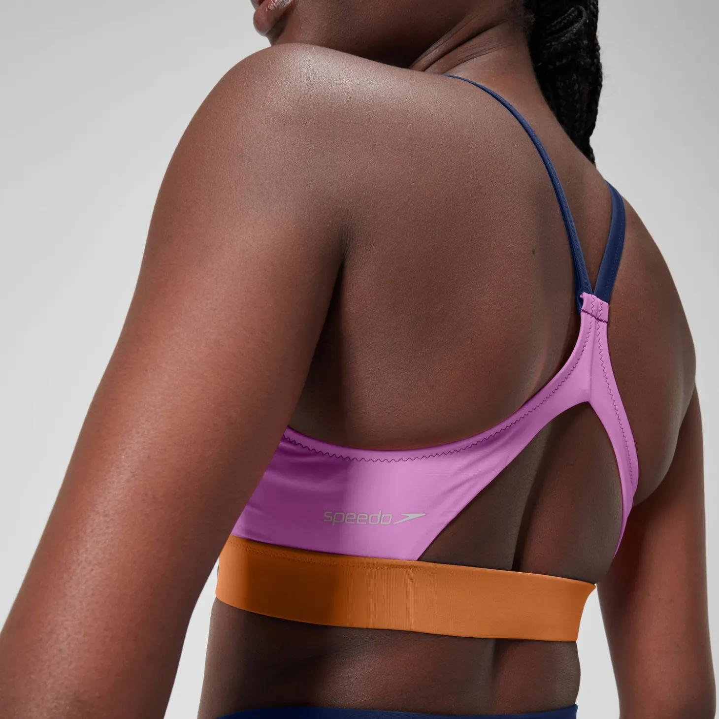 Haut color-block pour Femmes Bleu céruléen