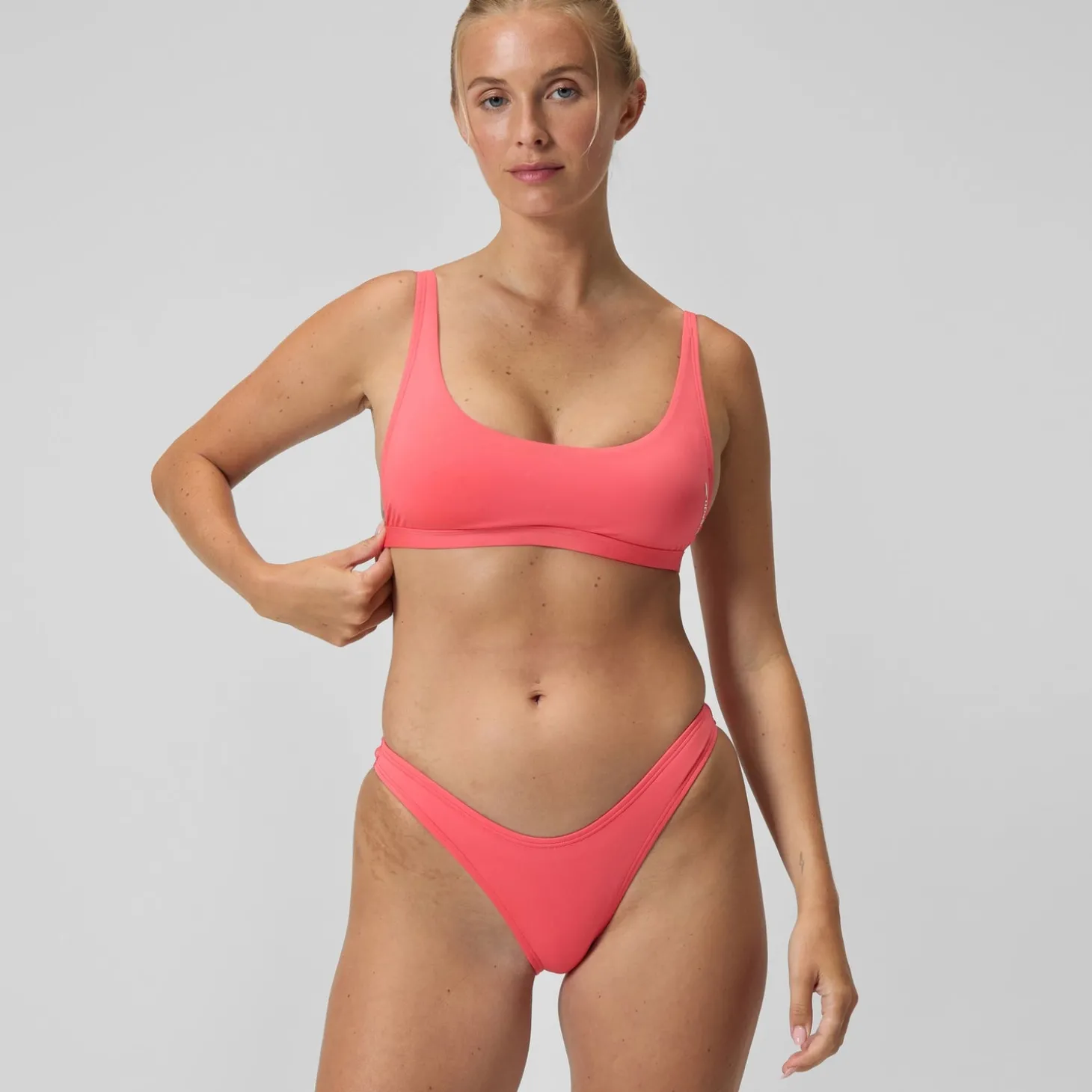 Haut de bikini Femme FLU3NTE corail