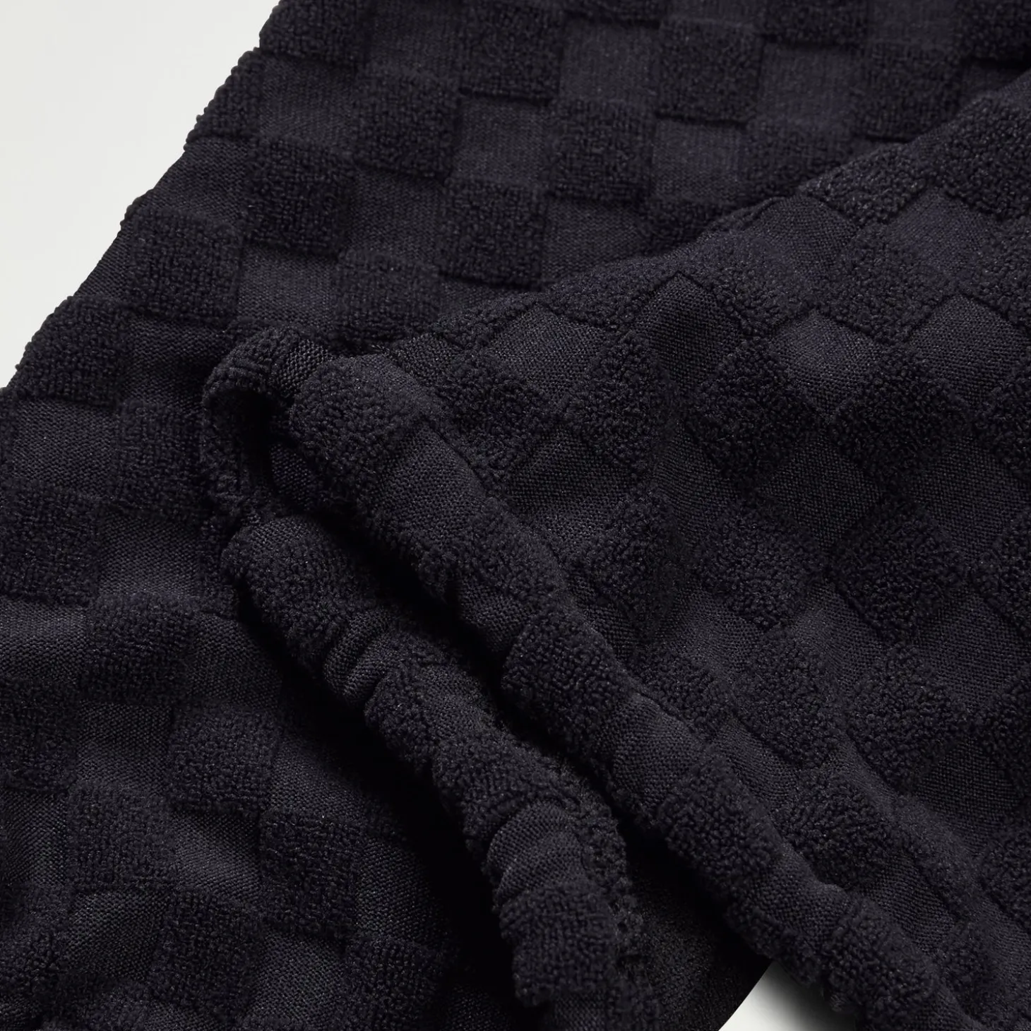 Haut de bikini FLU3NTE triangle en tissu éponge gris