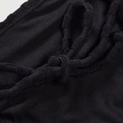 Haut de bikini FLU3NTE triangle en tissu éponge gris