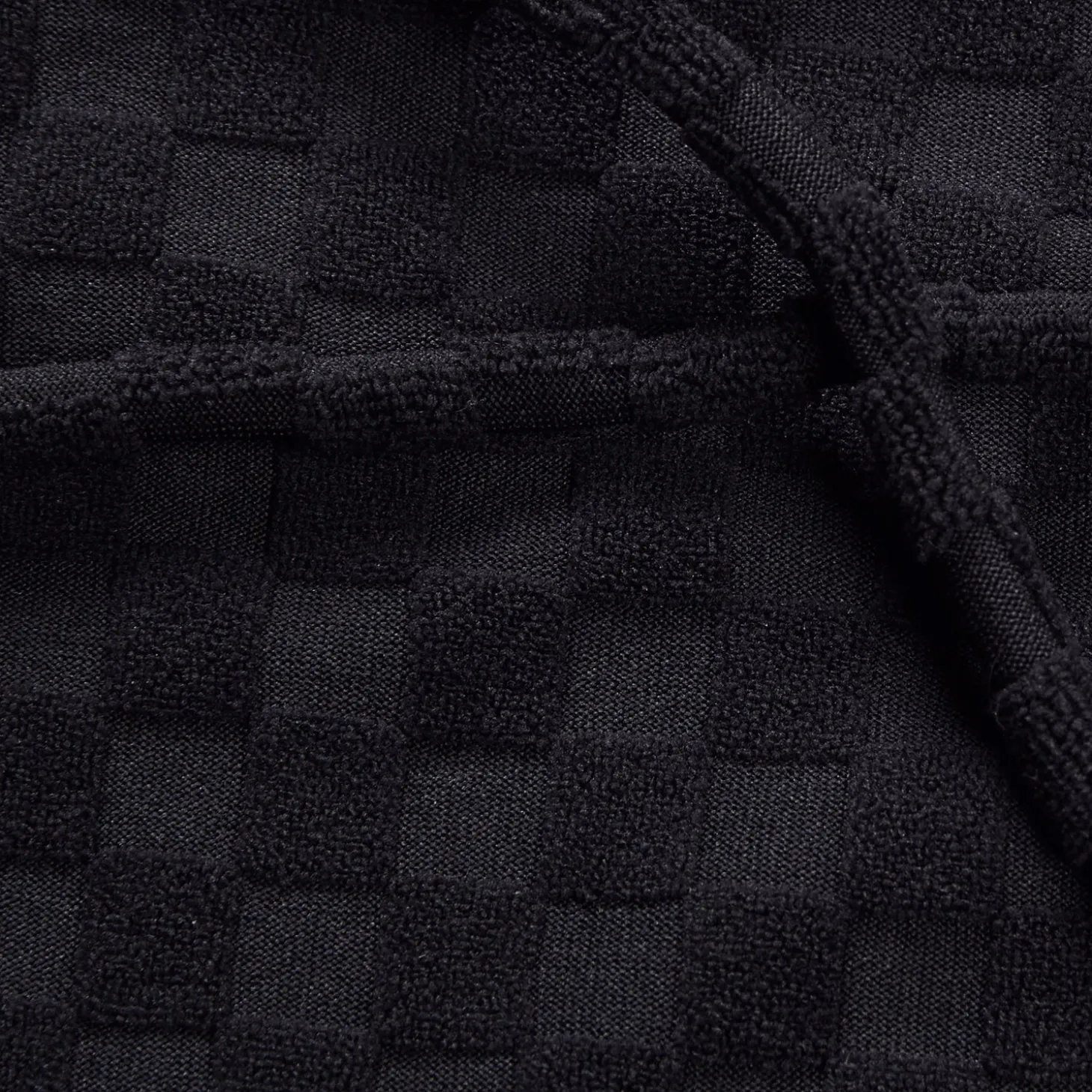 Haut de bikini FLU3NTE triangle en tissu éponge gris