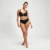 Haut Femme effet galbant Triangle noir