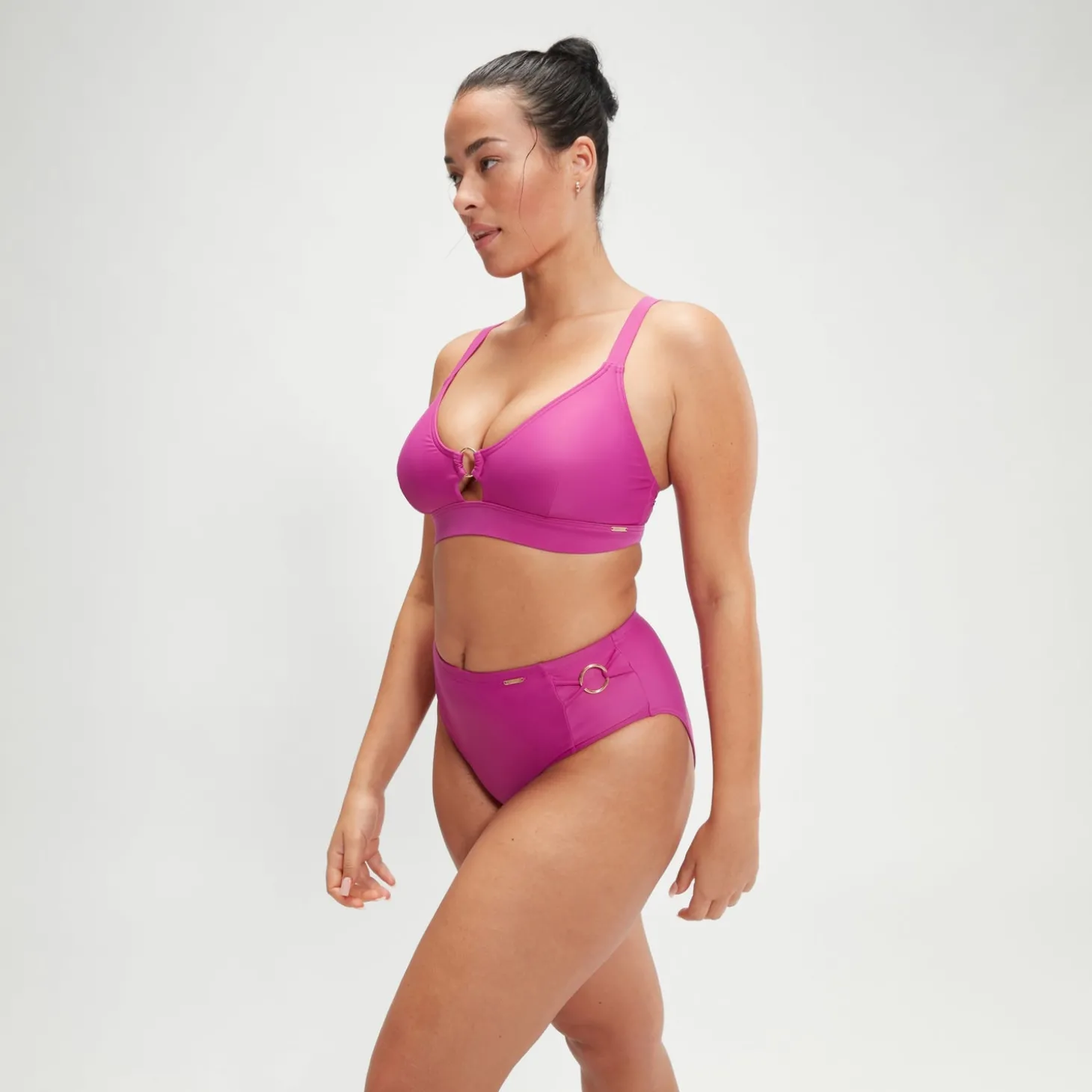 Haut Femme effet galbant Triangle baie