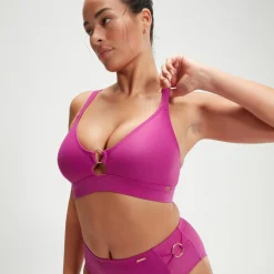 Haut Femme effet galbant Triangle baie