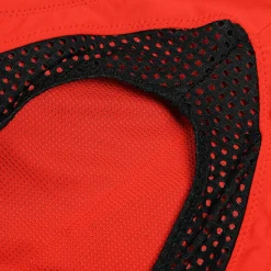Haut uni à col montant avec maille filet pour Femmes Dragon Fire