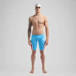 Jammer - Fastskin LZR Pure Intent 2.0 pour Hommes Bleu/Rouge