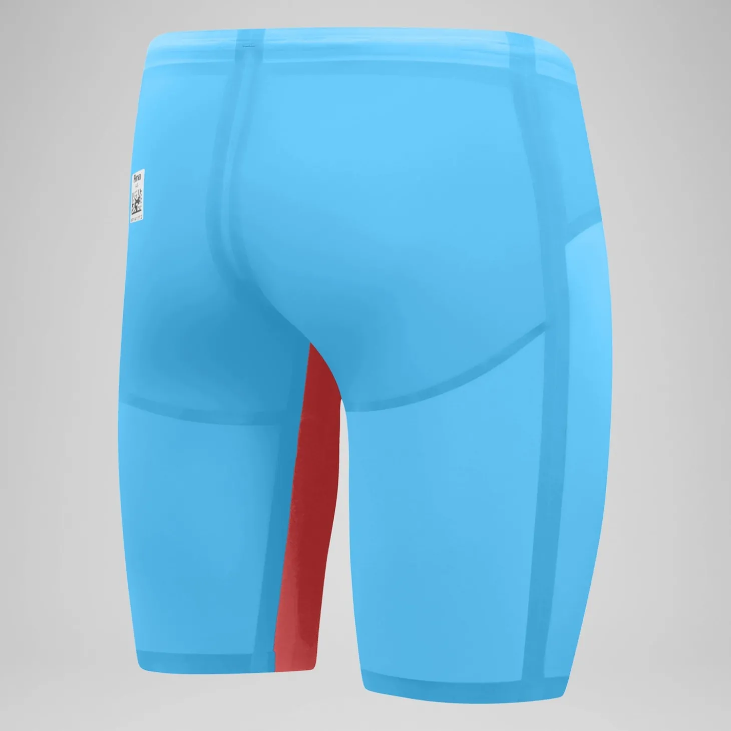 Jammer - Fastskin LZR Pure Valor 2.0 pour Hommes Bleu/Rouge