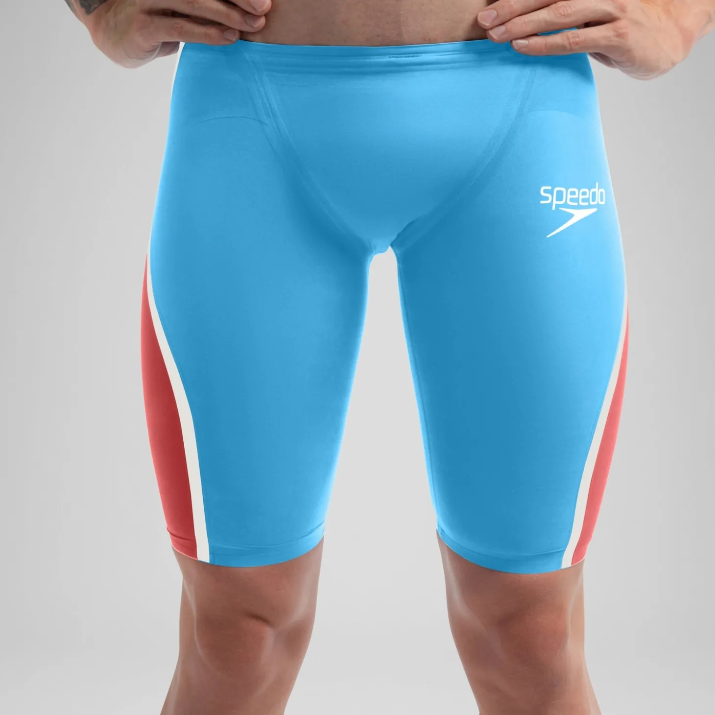 Jammer - Fastskin LZR Pure Intent 2.0 pour Hommes Bleu/Rouge