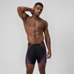 Jammer court homme à imprimé logo Duo orange