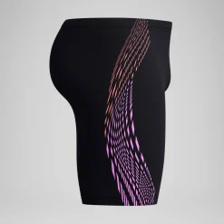Jammer court homme à imprimé logo Duo orange