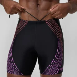Jammer court homme à imprimé logo Duo orange