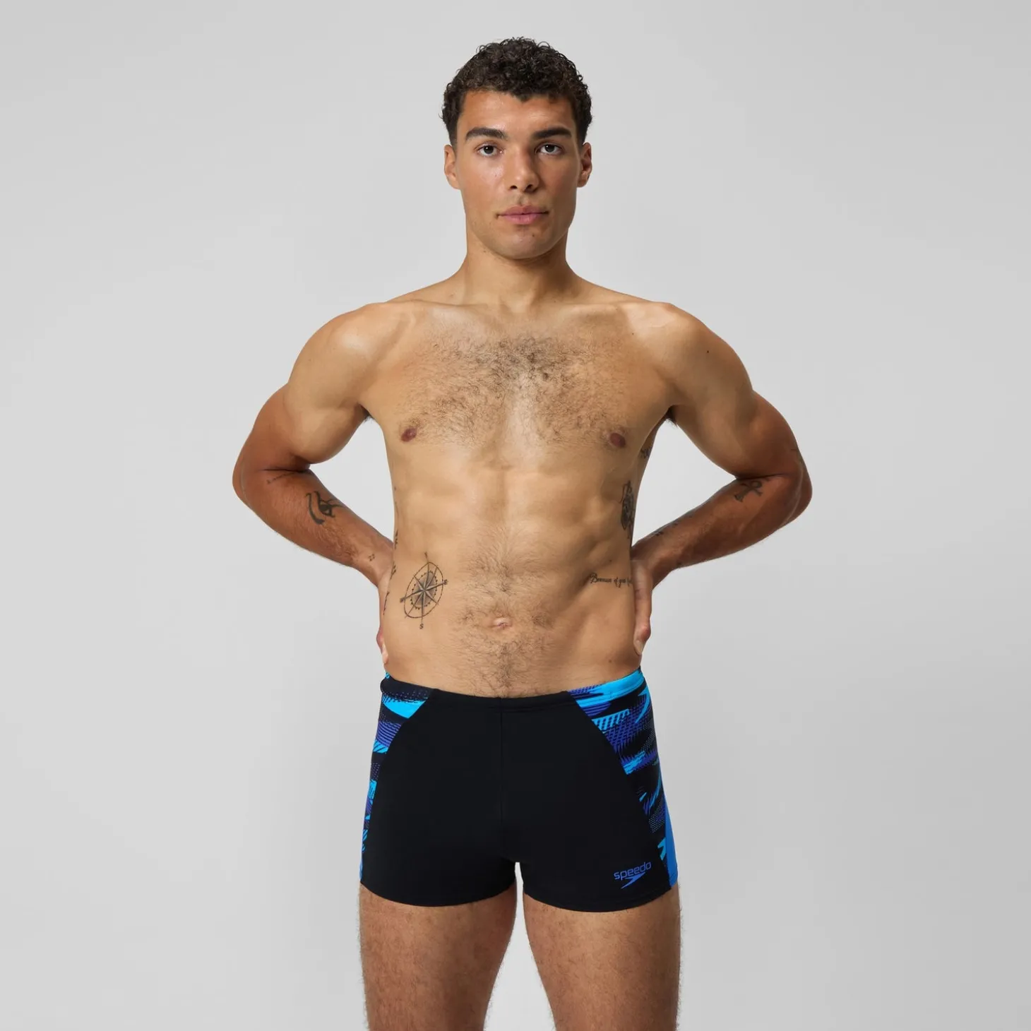 Jammer court homme END+ MAX Splice noir/bleu