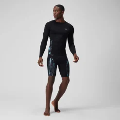 Jammer de compression Hommes END+ MAX pour Hommes Noir/Gris USA/Bleu marine