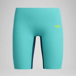 Jammer Garçon Max Fastskin Endurance+ taille haute turquoise